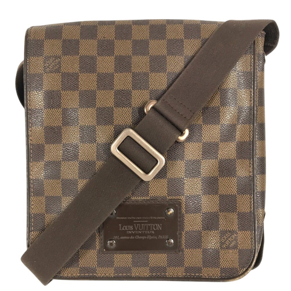 LOUIS VUITTON Brown Damier Canvas Shoulder Bag